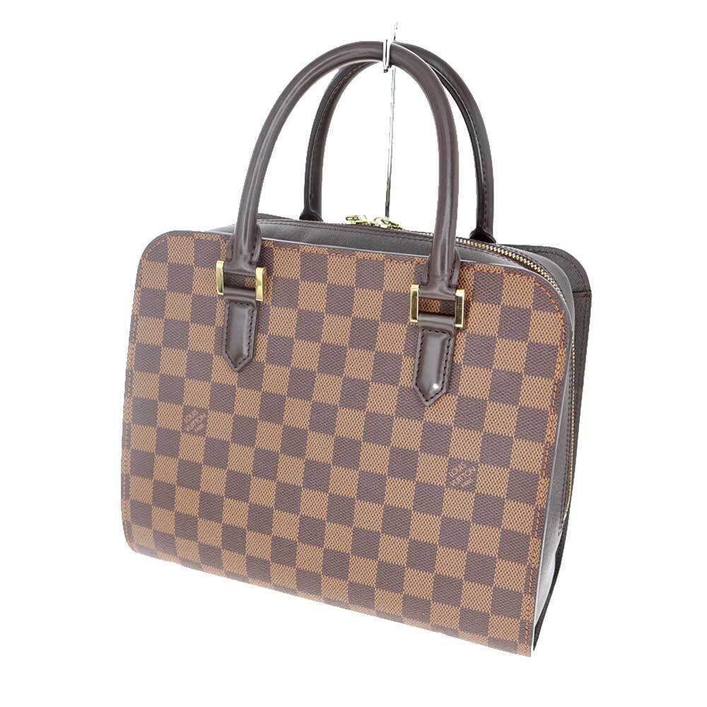 Louis Vuitton Triana Damier Ebene Brown Handbag